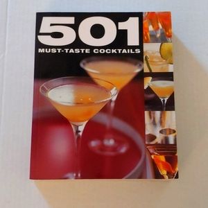 501 Must Taste Cocktails Recipe Book. Adult Beverages. Party